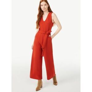 Free Assembly Women's Jumpsuit - Burnt Orange - NEW - Size XS